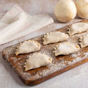 Вареники с картофелем и грибами п/ф вес