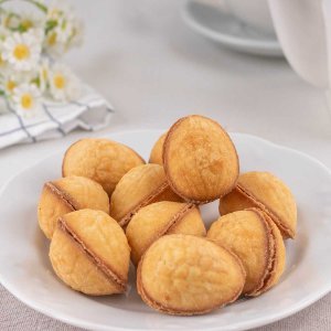 Орешки со сгущенкой и грецким орехом вес