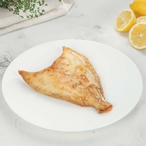 Камбала жареная вес