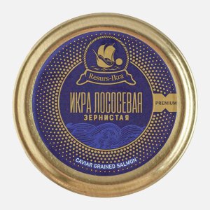 Икра Ресурс лососевая зернистая ст/б 110г
