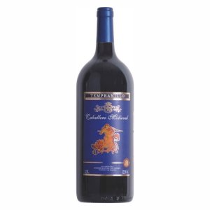 Вино Кабальеро Медьеваль Темпранильо сортовое ординарное красное сухое 10.5-12.5% ст/б 1,5