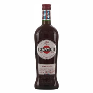 Напиток из виноградного сырья Мартини Россо красный сладкий ароматизированный 15% ст/б 0,5л
