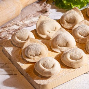 Ушки с капустой постные п/ф вес