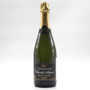 Вино игристое Шарль СимонБрютСюпрем АОС выдер бел брют 11-12%ст/б0,75л