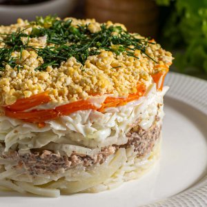 Салат Мимоза вес