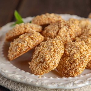 Печенье кунжутное без муки вес