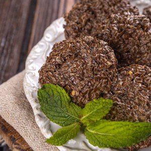 Печенье льняное без муки вес