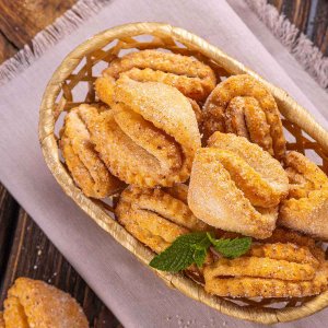 Печенье творожное Гусиные лапки к чаю вес
