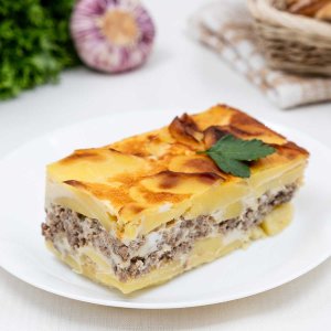 Запеканка картофельная с мясом вес