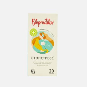 Чай Биопрактика Стопстресс травяной 40г