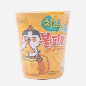 Лапша Самянг жгучая курица и сыр острый вкус стакан 70г