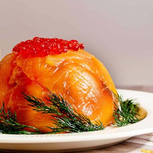 Салат Рыбный тортик в банкетном исполнении вес