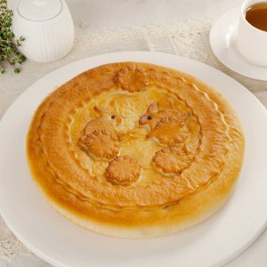 Пирог с капустой постный вес