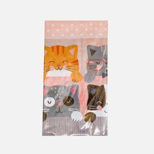 Скатерть НД Плей Кошки с ушками 120х180см полиэтилен 306 001