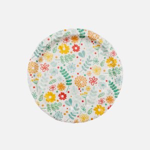 Набор НД Плей тарелок Желтые цветы d230мм 6шт бум 24х24х0,5см 303 018