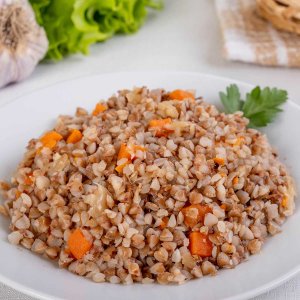 Каша гречневая с овощами вес