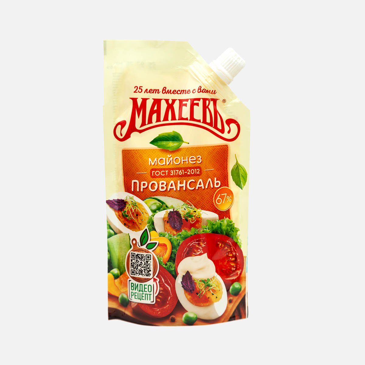 Майонез Махеевъ Провансаль 67% дой/пак 190г Майонез Махеевъ Провансаль 67% дой/пак 190г