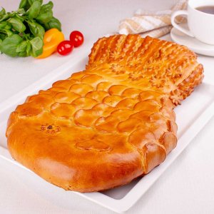 Пирог Праздничный с красной рыбой вес