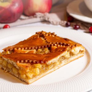 Пирог с яблоками из Русской печи вес