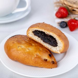 Пирожок Ёжик с маком 70г 