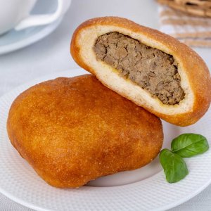 Пирожок жареный с печенью 105г