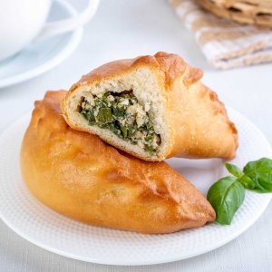 Пирожок с зеленым луком и яйцом 70г