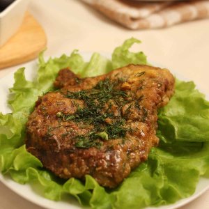 Печень жареная вес