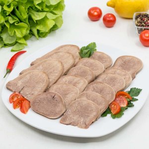Нарезка из говяжьего языка отварного вес