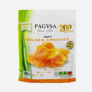 Сухофрукты Паджиса Абрикосы золотые мягкие Софт 200г