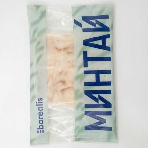 Минтай Бореалис филе блочное без кожи без костей с/м в/у 300г