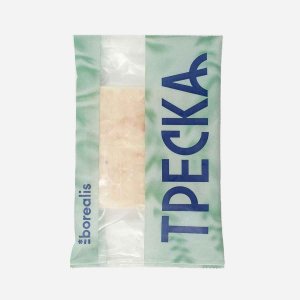 Треска Бореалис атлантич филе блочн б/кожи б/кост с/м в/у 300г