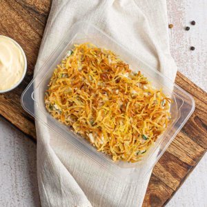Салат Гнездо глухаря с курицей 200г