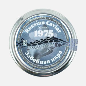 Икра Волгореченскрыбхоз осетровая стерляди Забойная 1975 ст/б 100г