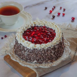 Торт Брусничный вес