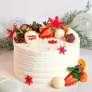 Торт Заказной с фруктами вес