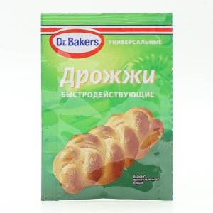 Дрожжи ДрБейкерс универсальные быстродействующие 7г