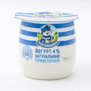Йогурт Простоквашино термостатный 4% пл/ст 160г