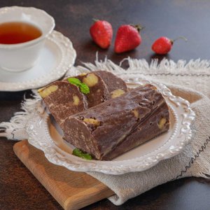 Колбаска шоколадная к чаю вес