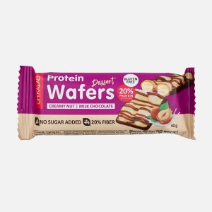 Батончик Чикалаб вафельный Сливочно-ореховый десерт глазир 40г