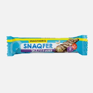 Батончик Снэк Фабрик вафельный с молочно-орехов пастой глазир 20г