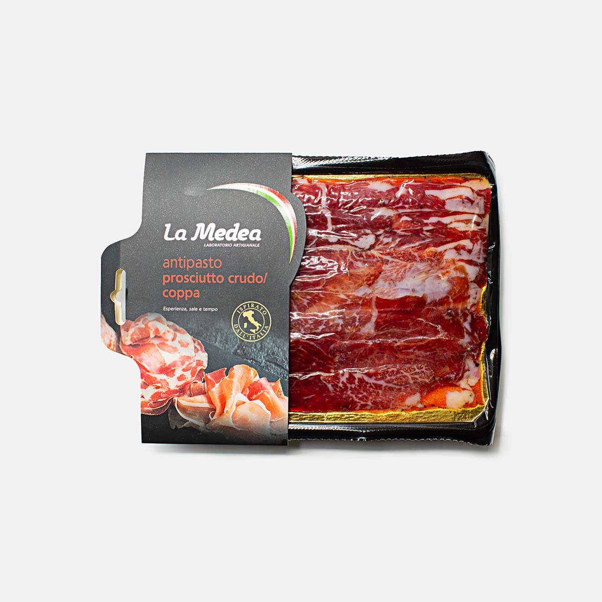 Сет Ла Медея Итальянский Ветчина/шейка нарезка с/в в/у 100г Сет Ла Медея Итальянский Ветчина/шейка нарезка с/в в/у 100г