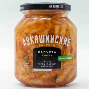 Капуста Лукашинские Кимчи по-корейски 340г