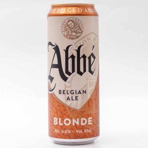 Напиток пивной Аббе Блонд пастеризованный 6.6% ж/б 0,45л