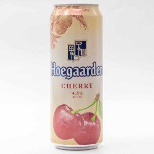 Напиток пивной Хугарден со вкусом вишни нефильтрованный осветленный пастеризованный 4.5% ж/б 0,45л