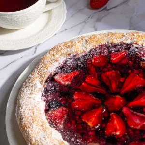 Пирог открытый ягодный вес