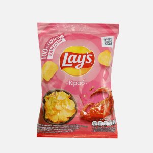 Чипсы Лэйс со вкусом краба пл/уп 37г