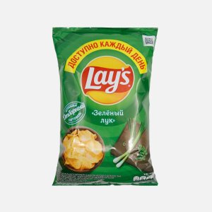 Чипсы Лэйс со вкусом молодого зеленого лука пл/уп 70г