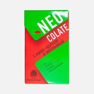 Шоколад Сибирский кедр без сахара с какао-крупкой/земляникой 30г