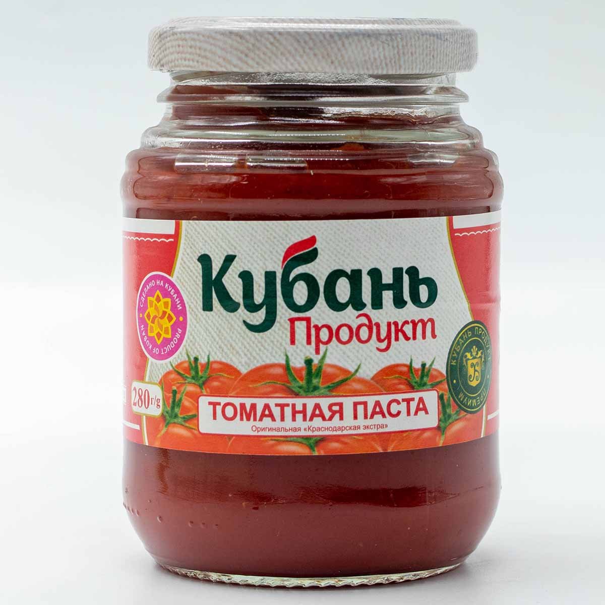 Томатная паста Кубань продукт ст/б 280г - купить с доставкой |  Интернет-магазин Добрянка