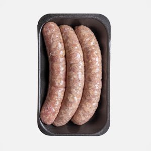 Колбаски из свинины и цыпленка с сыром замороженные п/ф вес